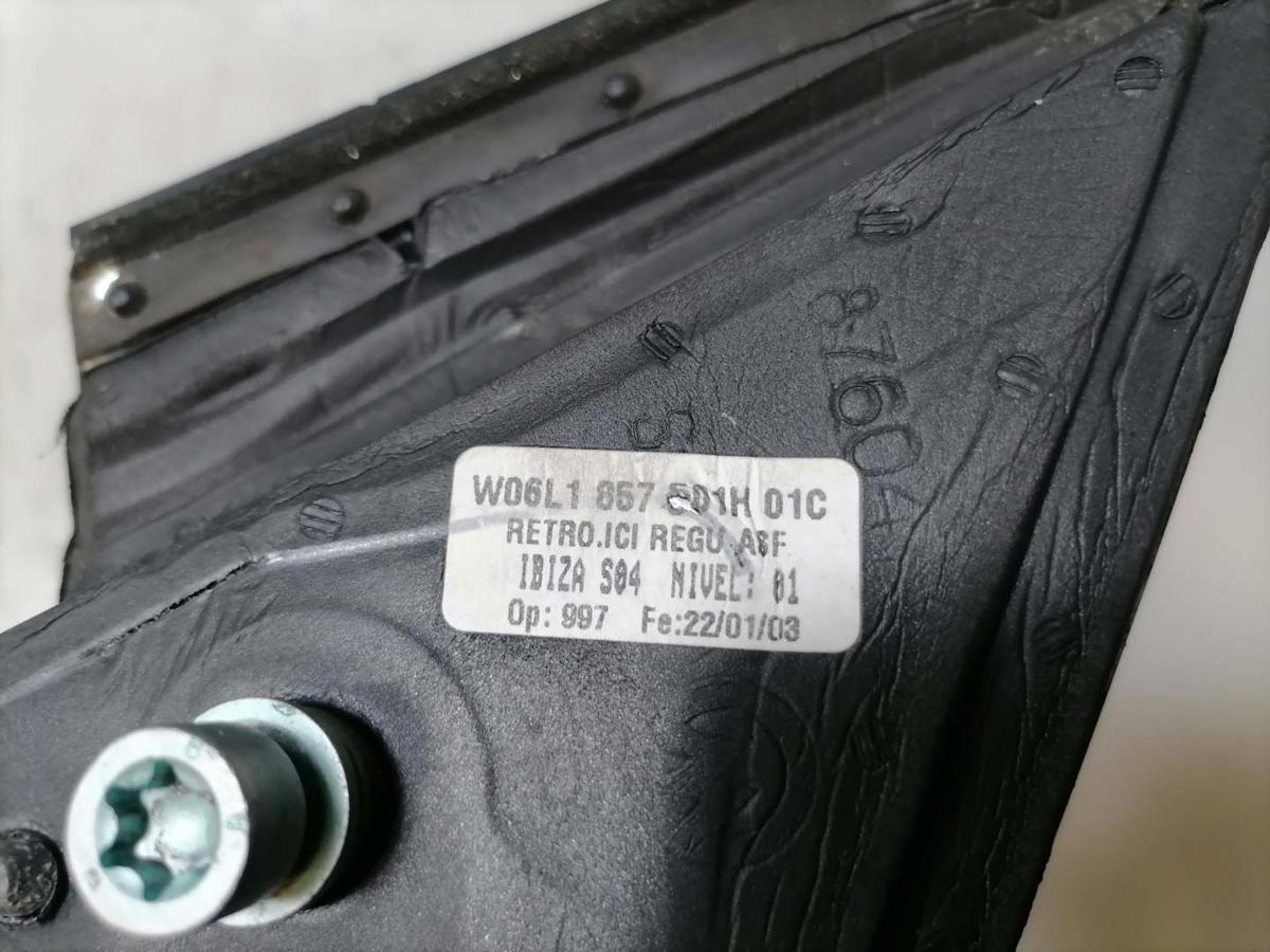 Seat Ibiza 6L original Außenspiegel links manuell verstellbar Bj.2003